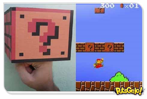 bloco de moedas real super mario bros 
