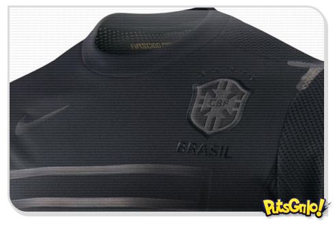 A camisa preta da Seleção Brasileira de Futebol