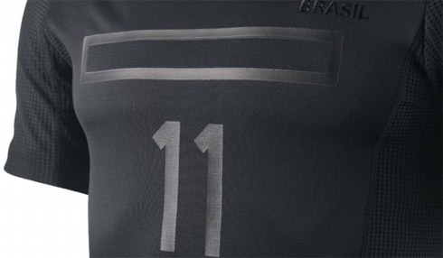 A camisa preta da Seleção Brasileira de Futebol