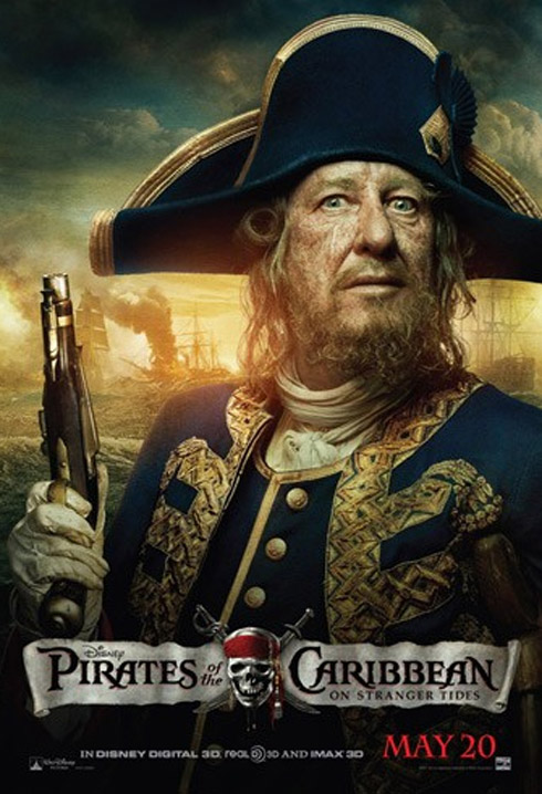 Piratas do Caribe 4: Posters divulgados do filme Piratas do Caribe 4: Posters divulgados do filme