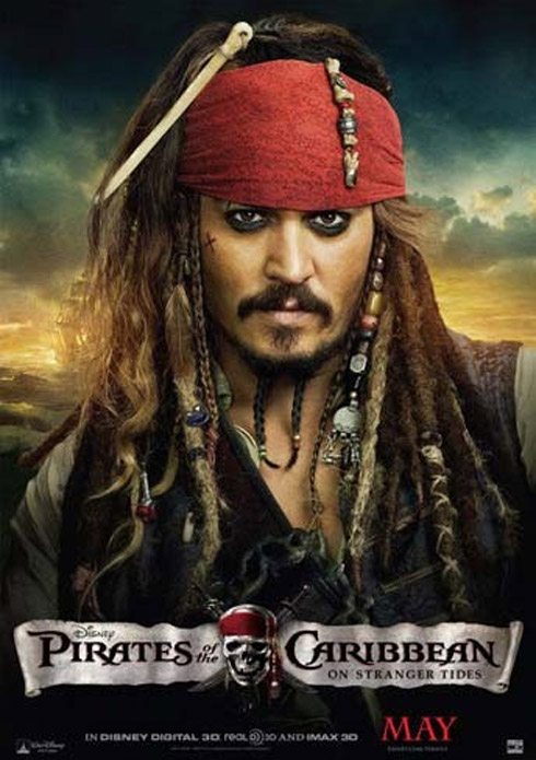 Piratas do Caribe 4: Posters divulgados do filme