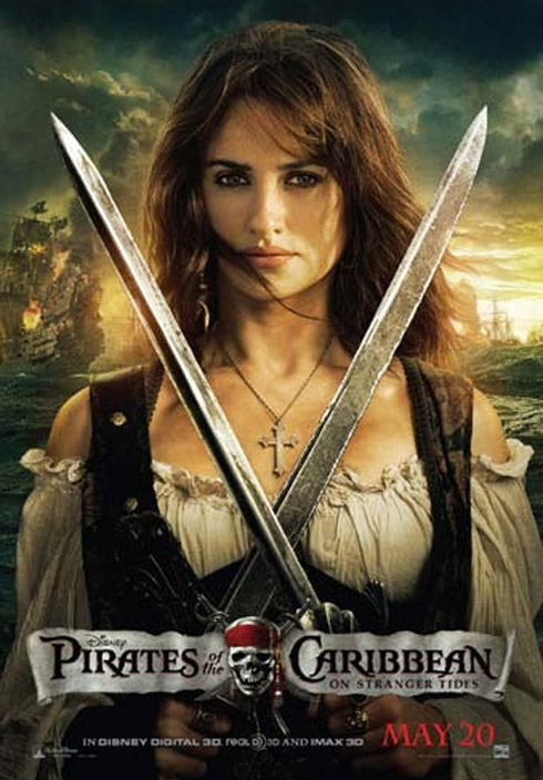 Piratas do Caribe 4: Posters divulgados do filme