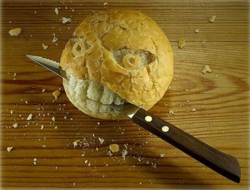 Arte e escultura com alimentos