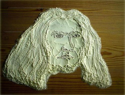 Arte e escultura com alimentos