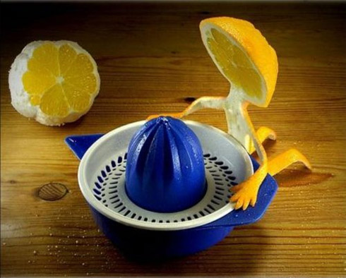 Arte e escultura com alimentos