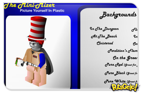 Mini-Mizer: Crie seu avatar em Lego