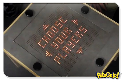 Mesa de café vira video game