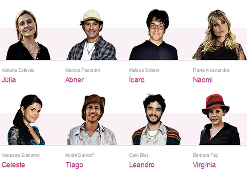 Novela Morde e Assopra: Elenco e Personagens