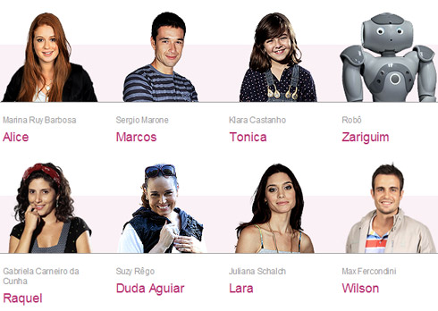 Novela Morde e Assopra: Elenco e Personagens