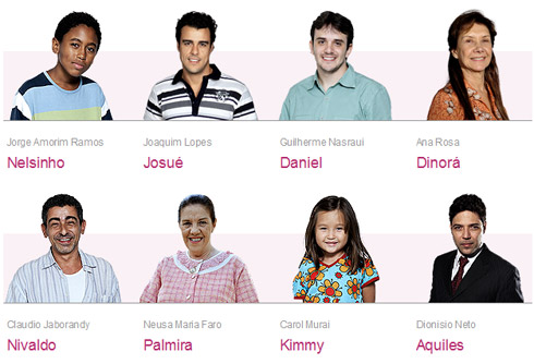 Novela Morde e Assopra: Elenco e Personagens