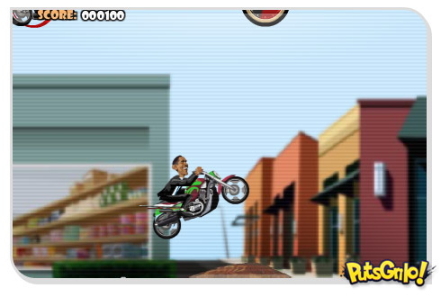 Jogo Online: Obama Rider