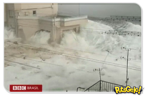 Terremoto e tsunami no Japão: Vídeo impressionante
