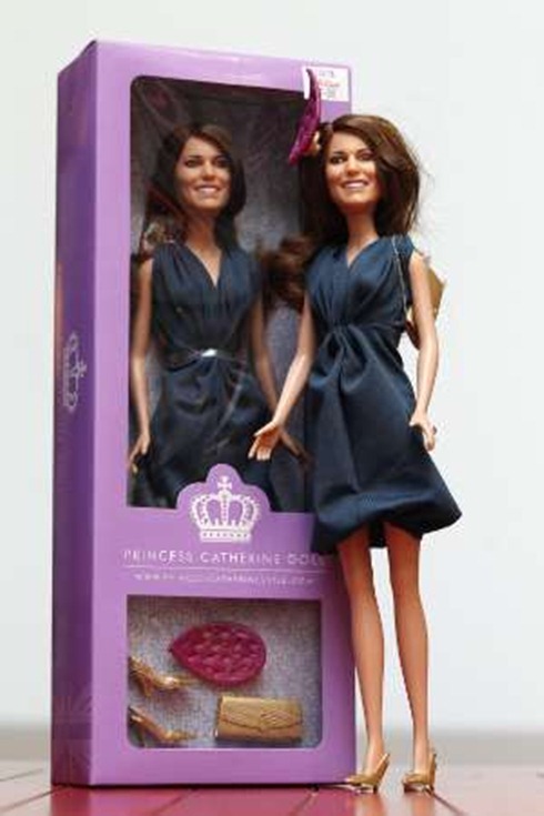 Kate Middleton vira boneca barbie