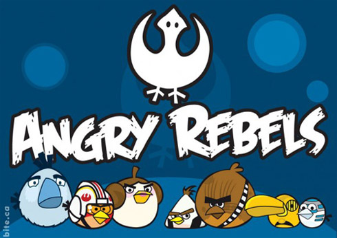 Angry Birds encontra Guerra nas Estrelas [Stars Wars]