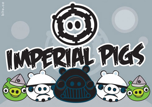 Angry Birds encontra Guerra nas Estrelas [Stars Wars]
