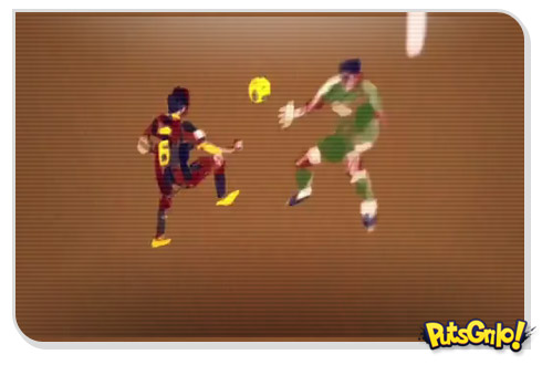 Real Madrid e Barcelona homenageados em animação