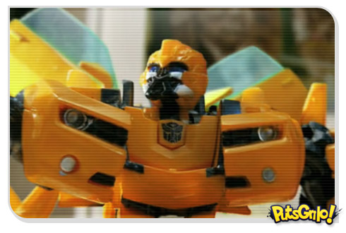 Bumblebee dos Transformers arrasando no break