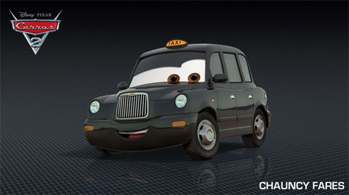 Filme Carros 2 tem personagens da Família Real da Inglaterra