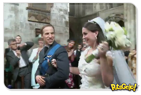 Casamento real inspira vídeo viral