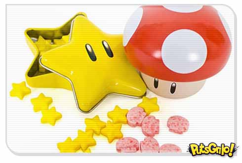 Doces inspirados do jogo Super Mario Bros