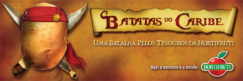 Propagandas criativas da Hortifruti