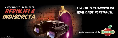 Propagandas criativas da Hortifruti