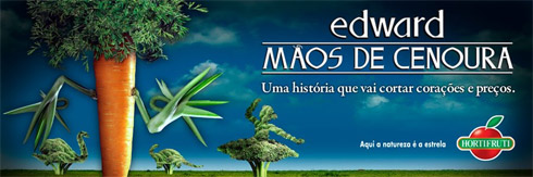 Propagandas criativas da Hortifruti