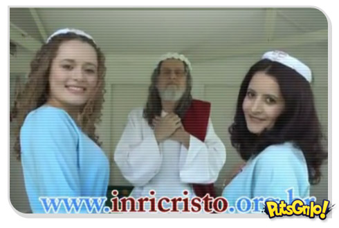 Baby do Justin Bieber em versão Inri Cristo