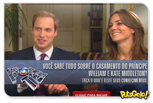 Kate Middleton e Príncipe William: Teste seus conhecimentos