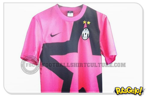 Juventus de Turim apresenta nova camisa rosa