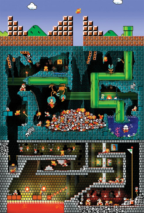 Super Mario caiu num buraco. E agora?