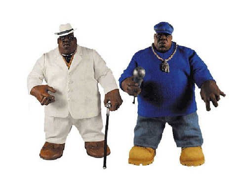 Cantores de hip hop viram bonecos