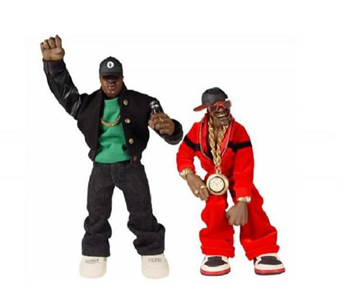Cantores de hip hop viram bonecos