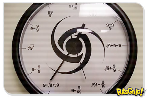 O Incrível Relógio para Gênios da Matemática
