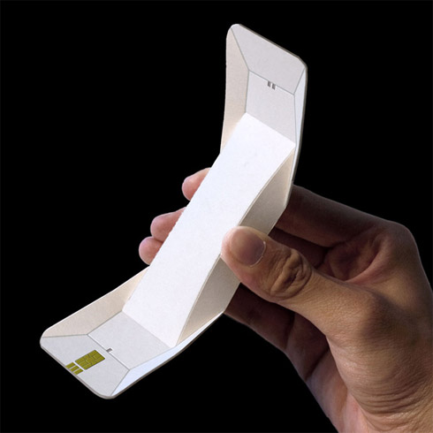 Telefone celular de origami