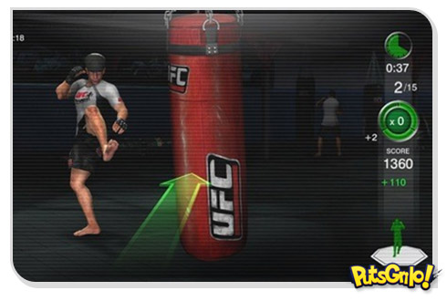 Jogo UFC Personal Trainer: Malhação e game juntos