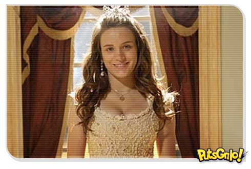 Bianca Bin como a Princesa Aurora na novela Cordel Encantado