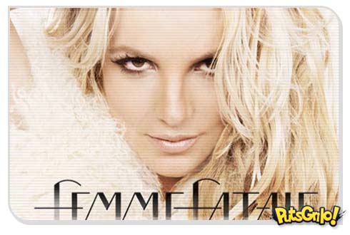 Britney Spears capa album femme fatale