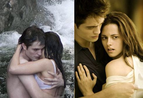 Filme Amanhacer- Robert Patinsson e kristen Stewart
