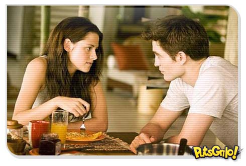 Filme Amanhcer - Robert Patinsson e Kristen Stewart