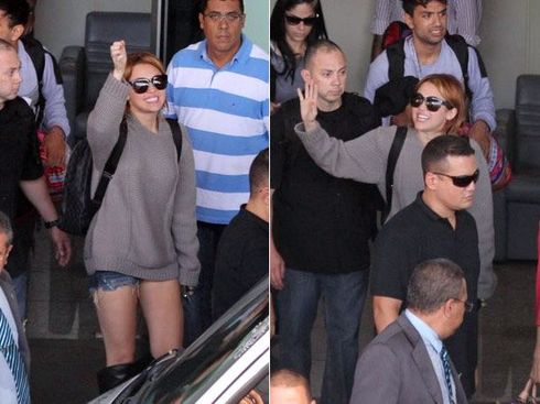 Miley Cyrus no Brasil