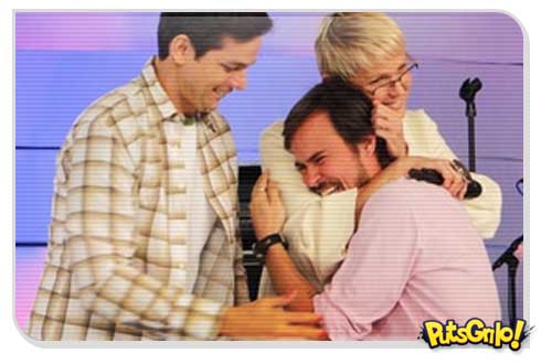 Tv Xuxa: Paulinho Vilhena chora muito no programa