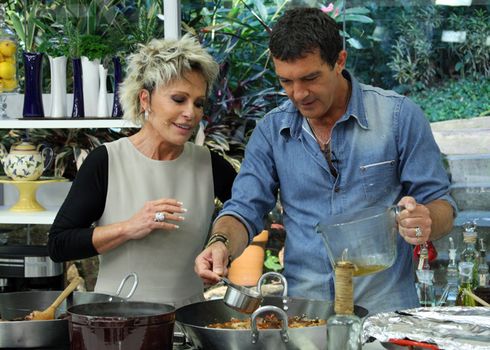 antonio banderas no programa mais voce
