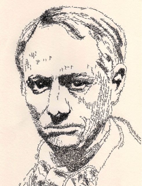 baudelaire com passagens de As flores do Mal