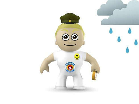 Bonecos 3D de marcas famosas