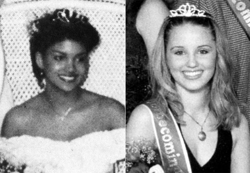 Celebridades em fotos de formatura