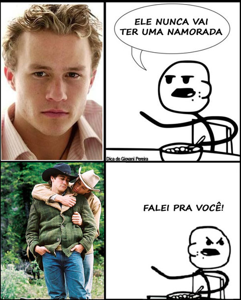 Tirinhas: Nunca vai ter namorado [a]!