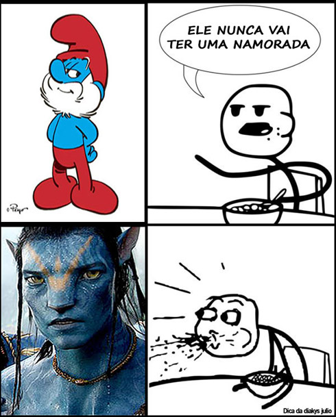 Tirinhas: Nunca vai ter namorado [a]!