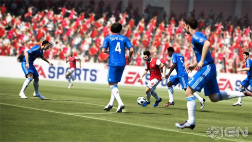Jogo Fifa 12: Imagens divulgadas