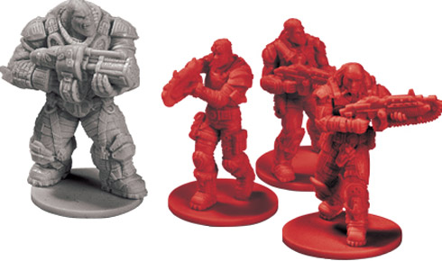 Jogo Gears of War vira jogo de tabuleiro
